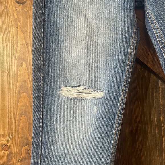 REDONE Originals High Rise Ankle Crop Jeans - Picture 6 of 10